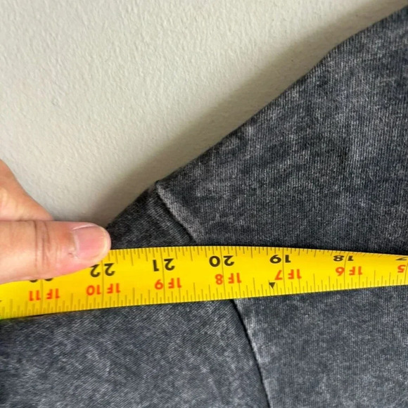 Poetic Justice Mens Tupac Shakur Print T Shirt Acid Gray Size Large - Picture 2 of 7